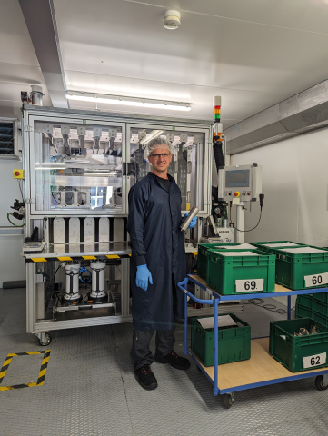 EAS-Produktionsleiter Karsten Weinrich EAS-Produktionsleiter Karsten Weinrich